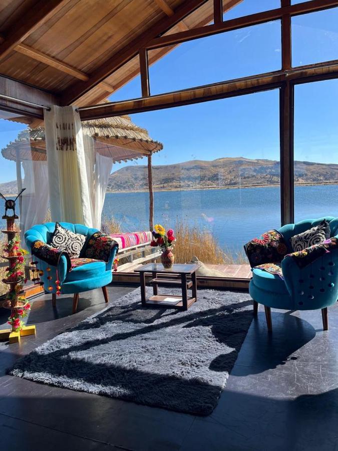 Uros Walysuma Titicaca Lodge Puno Exterior foto