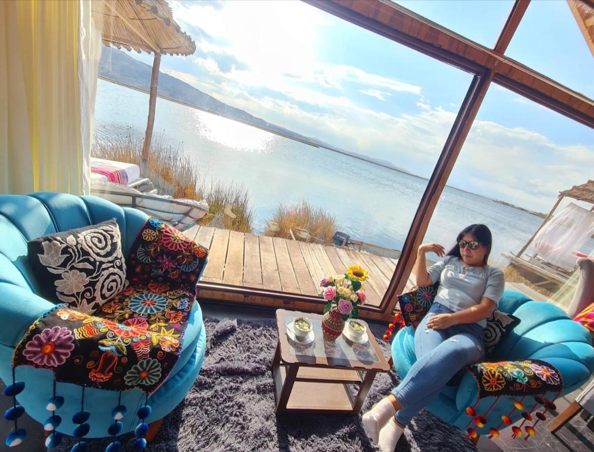 Uros Walysuma Titicaca Lodge Puno Exterior foto
